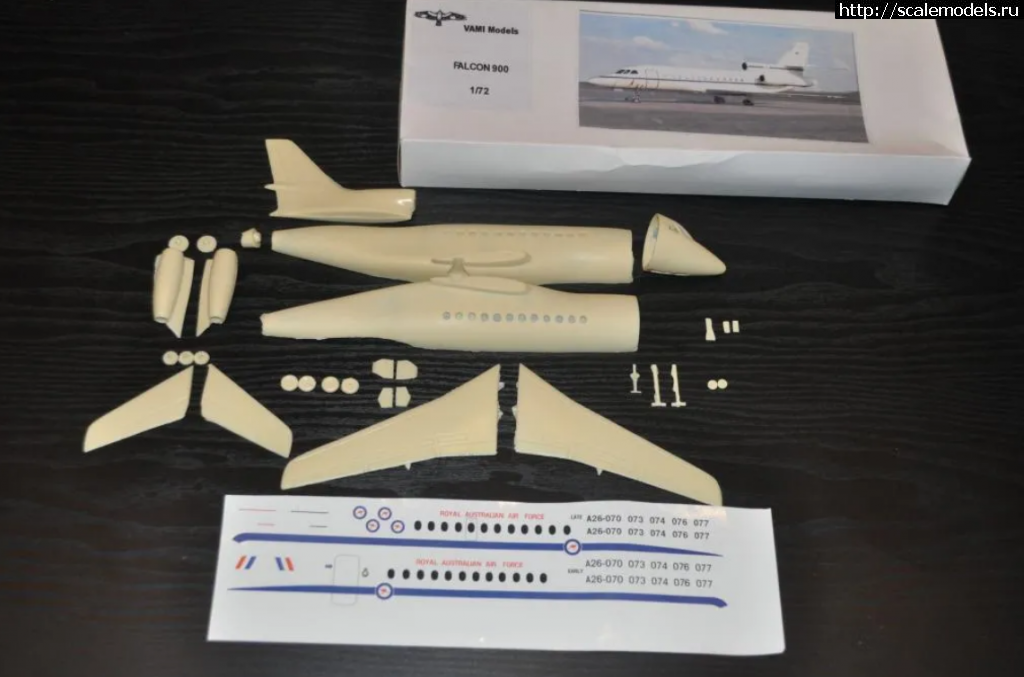 #1606576/  Amodel 1/72 Falcon 50 (#12792) -   