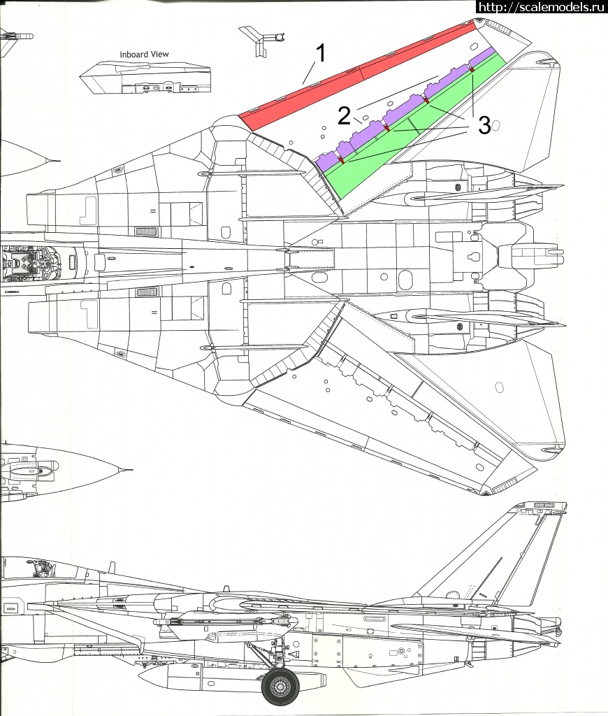 #1610715/ Revell 1/144 F-14A Tomcat(#14040) -   