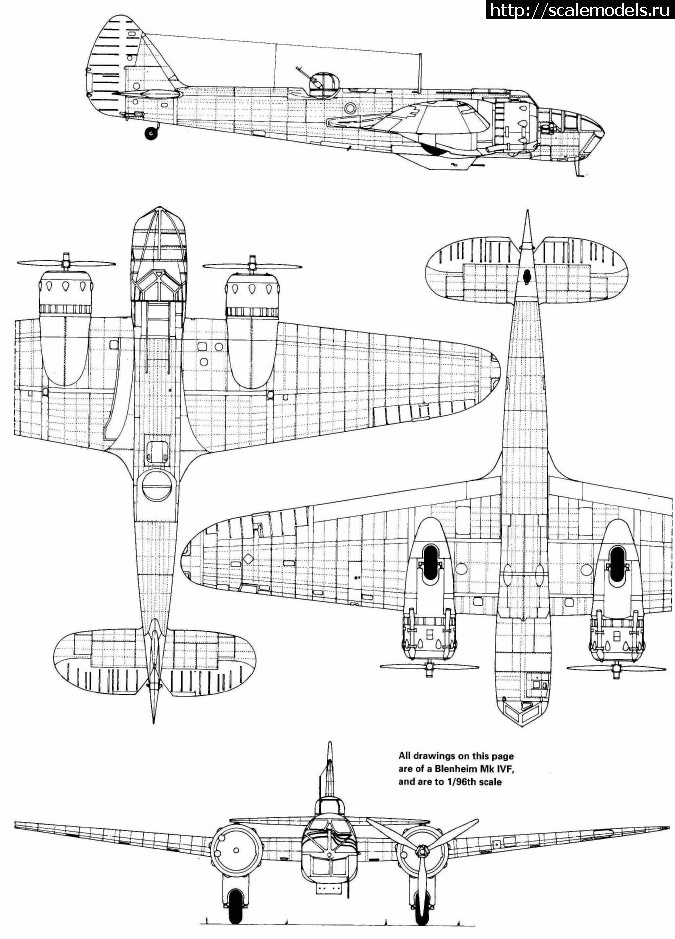 #1615088/ Bristol Blenheim Mk.1  Airfix 1/48  