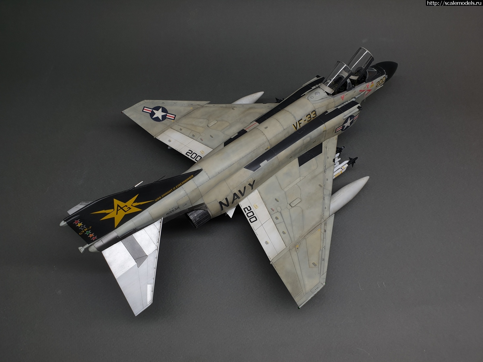 #1621378/ 1/48 Hasegawa F-4J Phantom II - !  