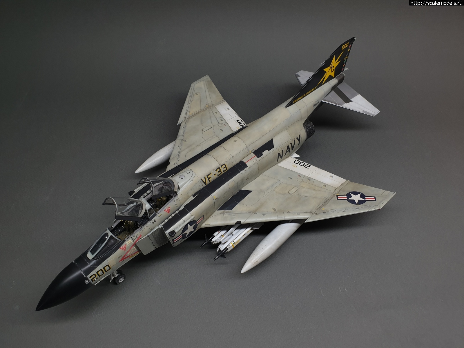 #1621378/ 1/48 Hasegawa F-4J Phantom II - !  