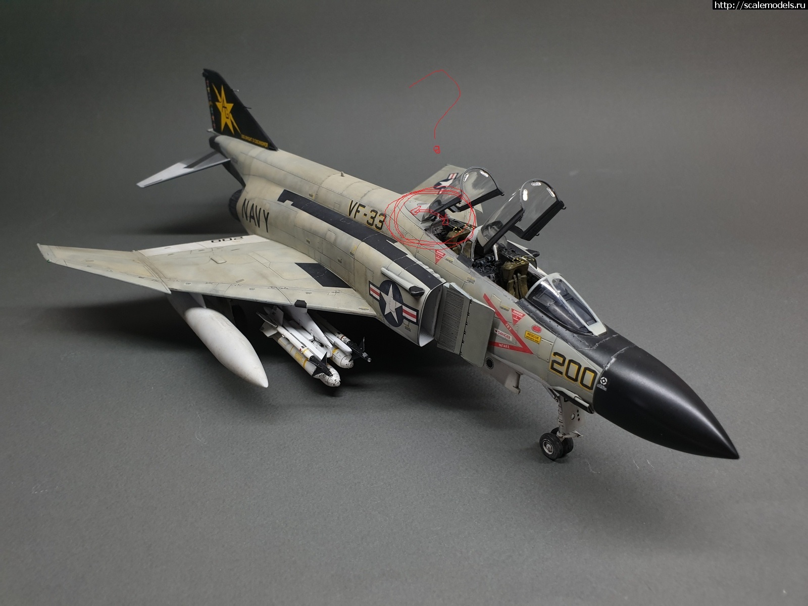 #1625478/ 1/48 Hasegawa F-4J Phantom II - !  