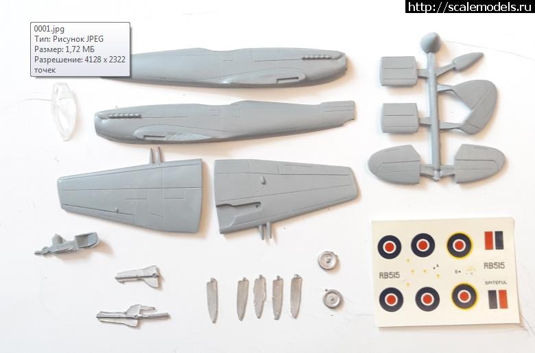 Supermarine Spitful F.14  PEGASUS 1/72  