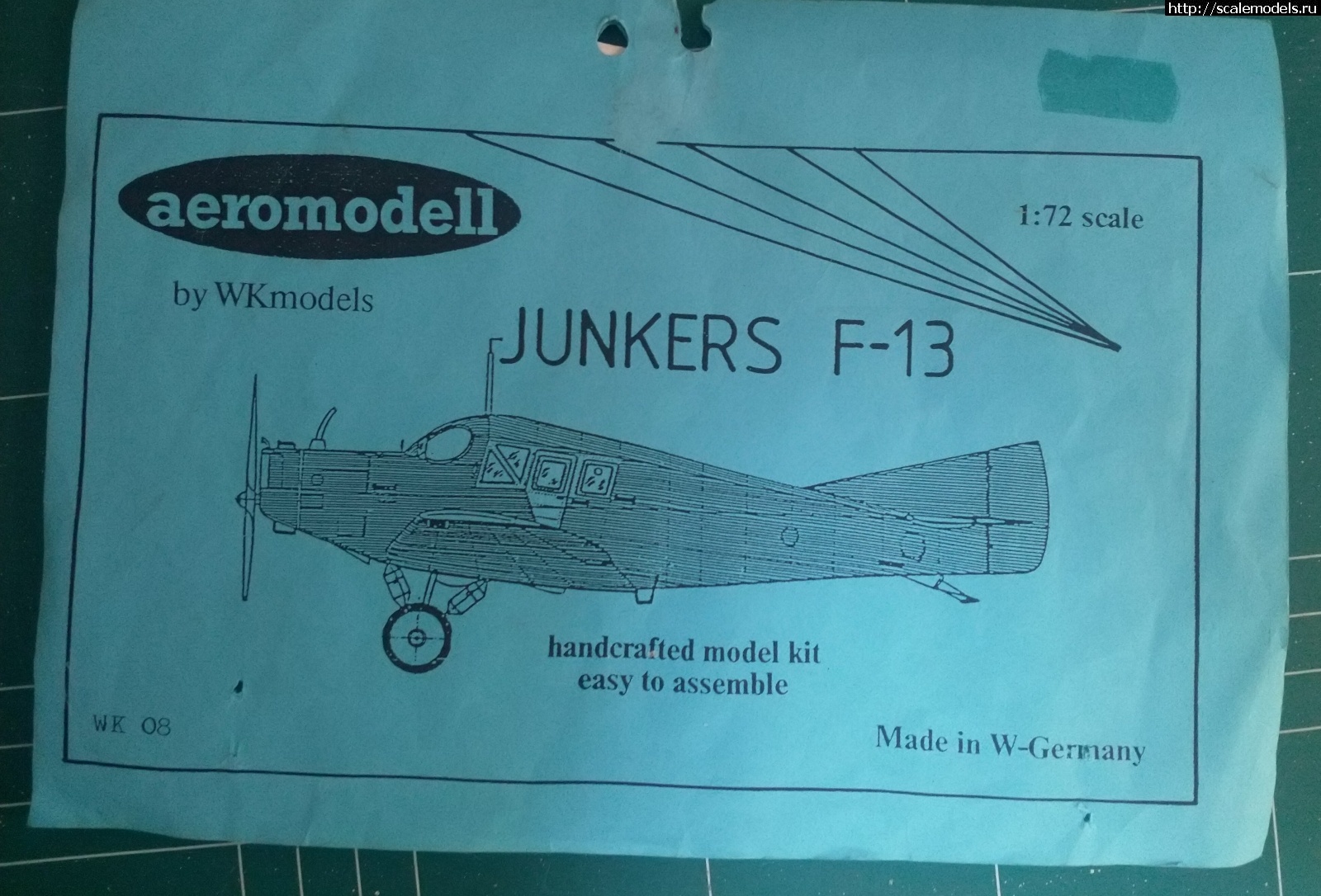 Aeromodell 1/72 Junkers F-13  