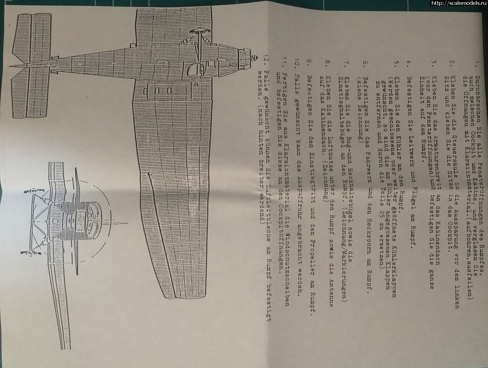 Aeromodell 1/72 Junkers F-13  