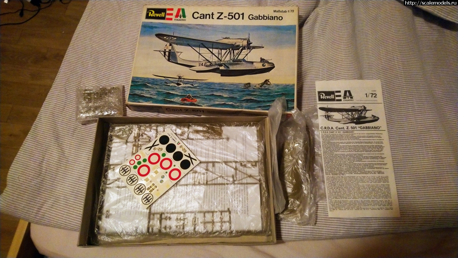 CANT Z.501 Gabbiano 1/72  