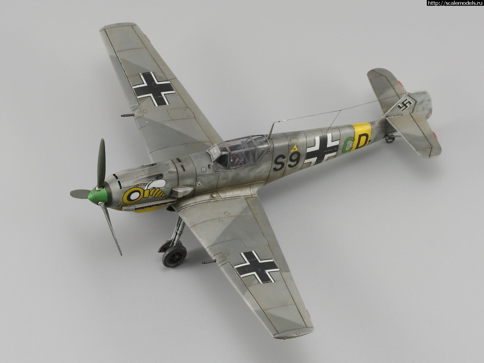 #1629551/ Bf 109E-7/B 1/72 ICM   