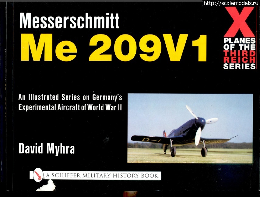 #1630369/ Messerschmitt Me-209v1 (Special hobby) 1/72  .  