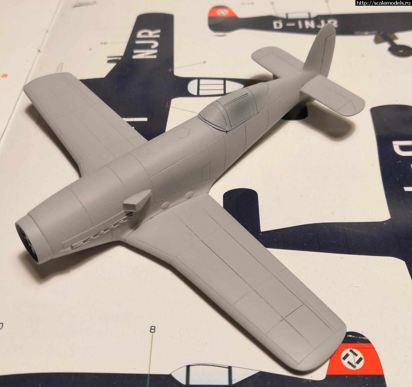 #1633829/ Messerschmitt Me-209v1 (Special hobby) 1/72  .  