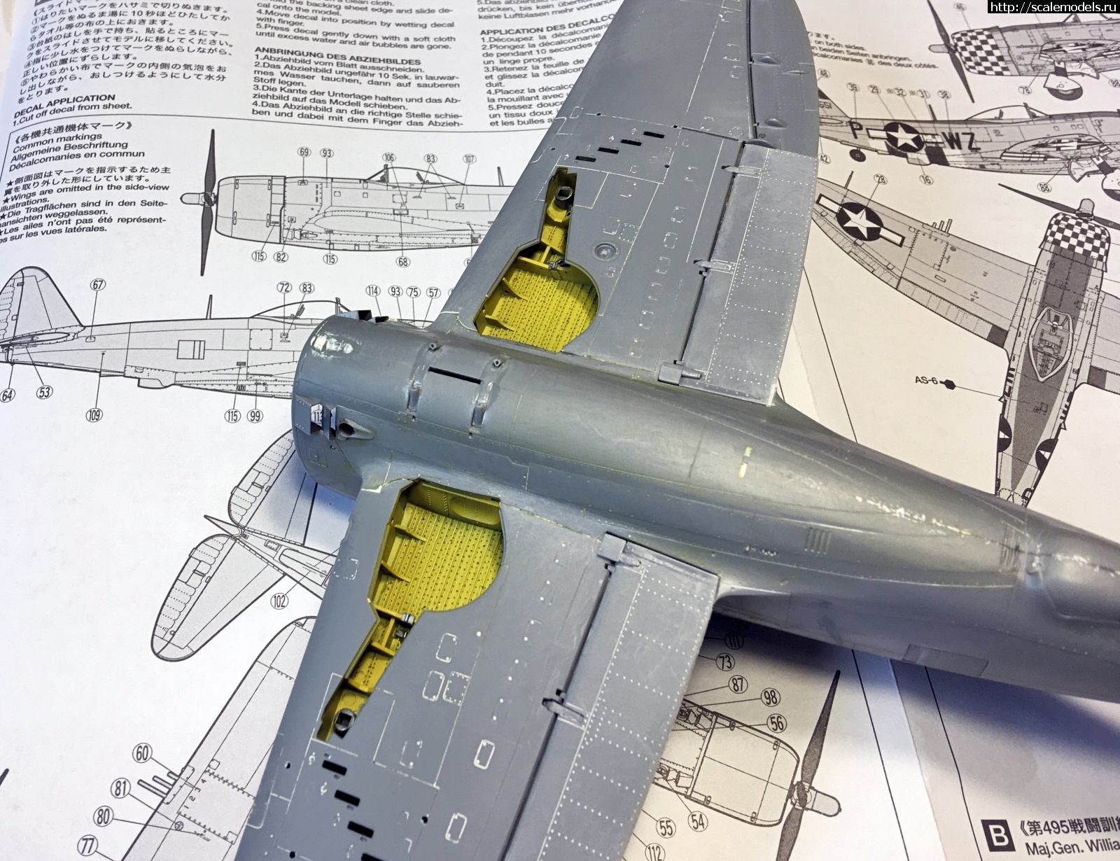 Tamiya 1/48 P-47D.Thunderbolt.   . 2.  