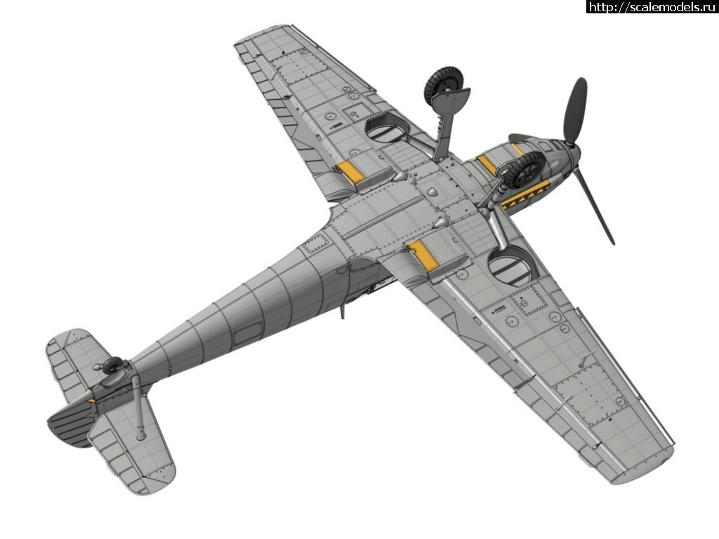 #1639304/ Bf-109E  1/48  Wingsy kits(#14681) -   