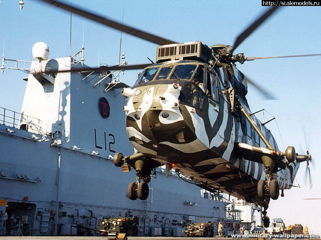 #1645037/ Westland Sea King HC.4 / Gulf War. (Hasegawa 1:48)  