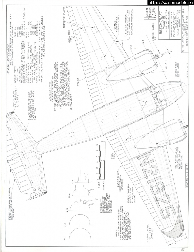 Re:  ICM 1/48   Beechcraft C18S/  ICM 1/48  ...(#13439) -   