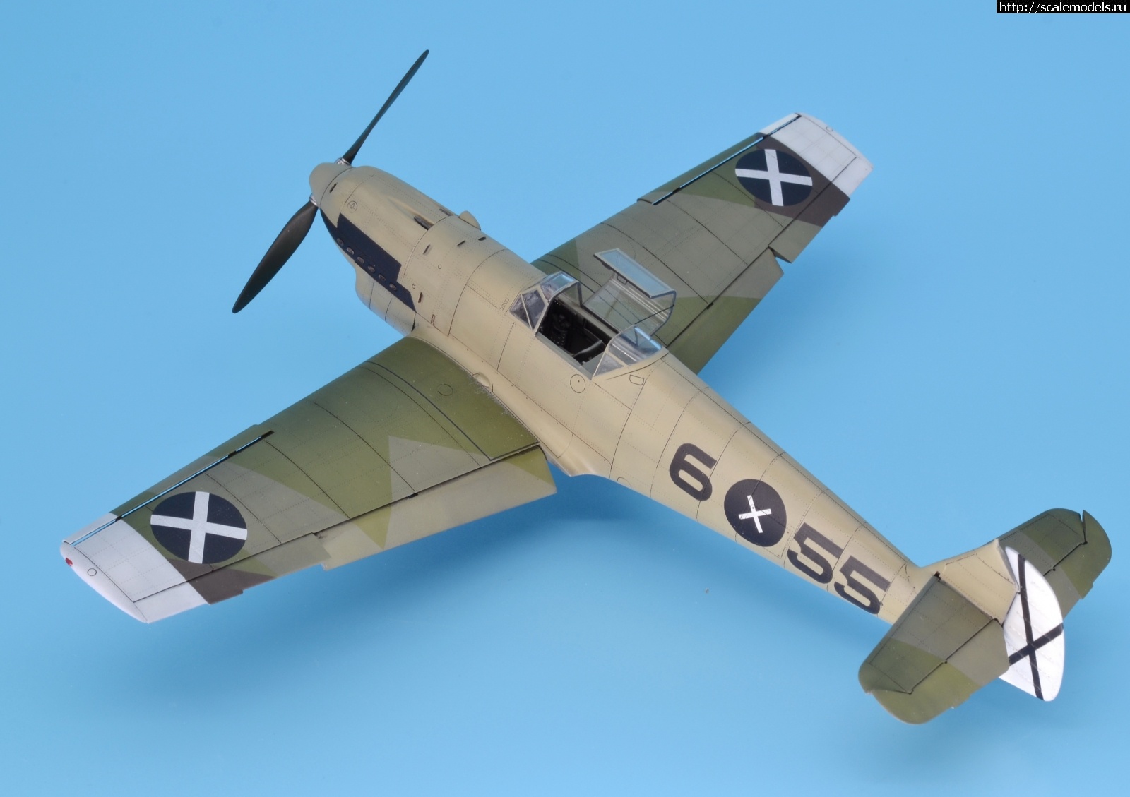 #1654350/ AMG 1/72  Bf-109A - ...(#14636) -   