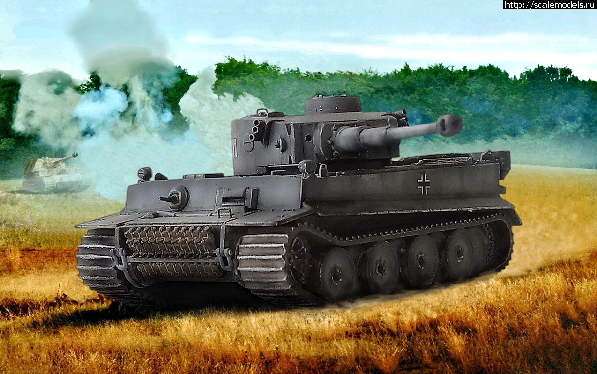 #1653985/  1/100 Panzer Tiger I(#14634) -   