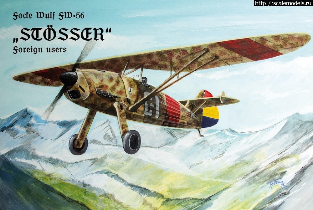 Focke Wulf 56  1/72 ( Heller)  