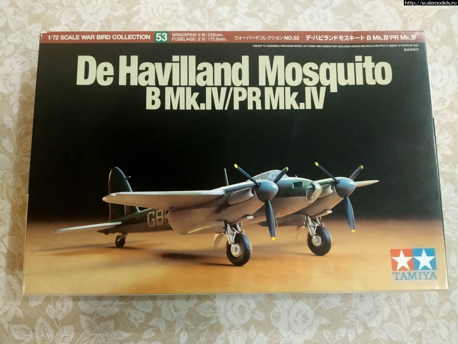 D.H. Mosquito B Mk.IV  Tamiya (1/72)  