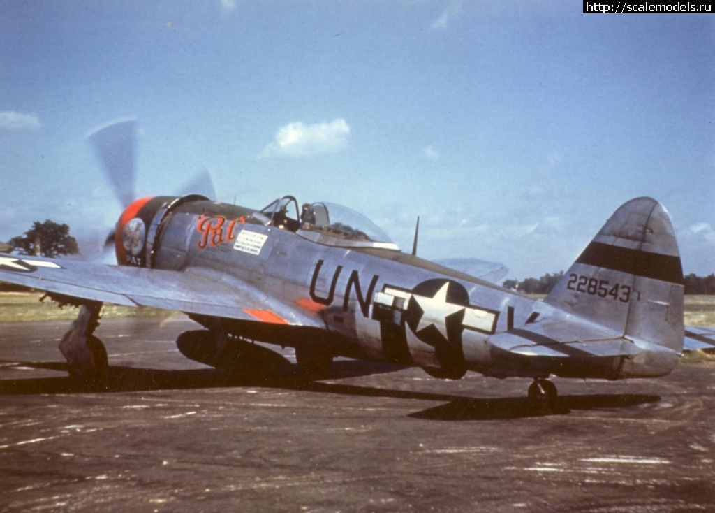 1/48 Tamiya P-47D Thunderbolt  "Pat"  