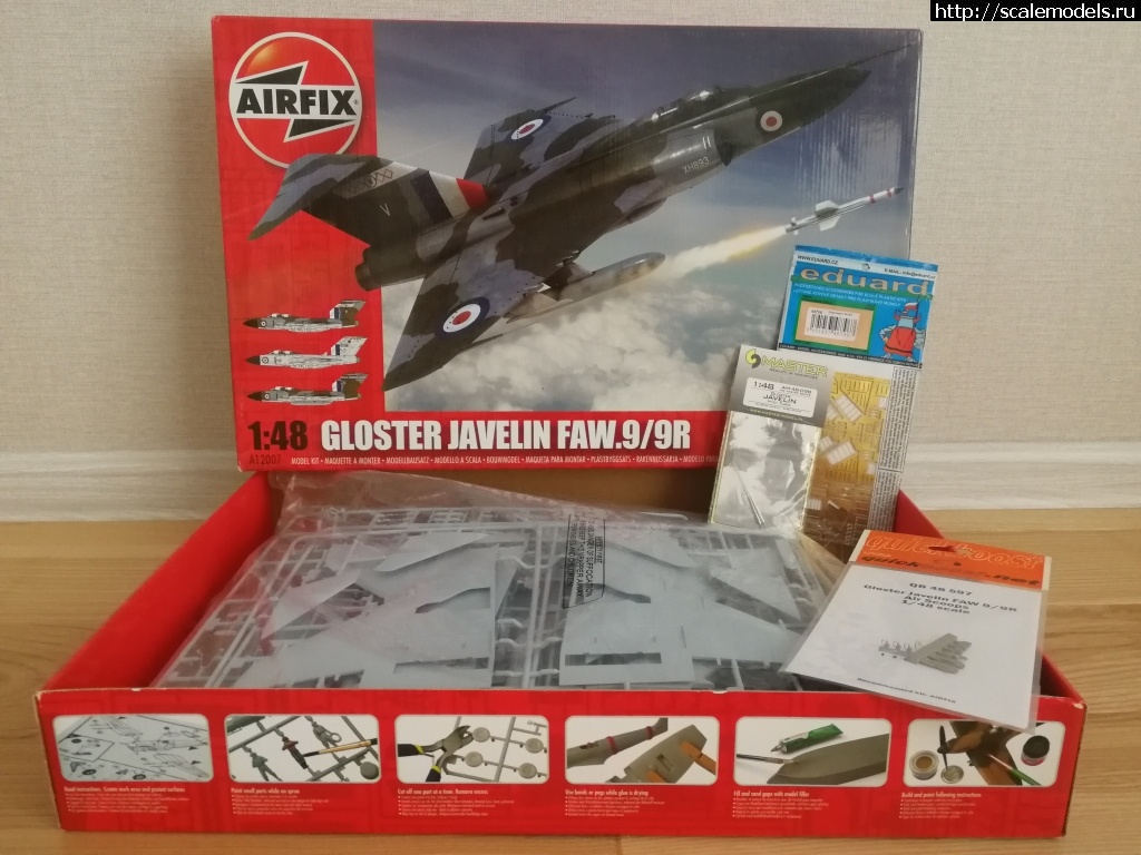 Gloster Javelin FAW9R 1/48 Airfix  