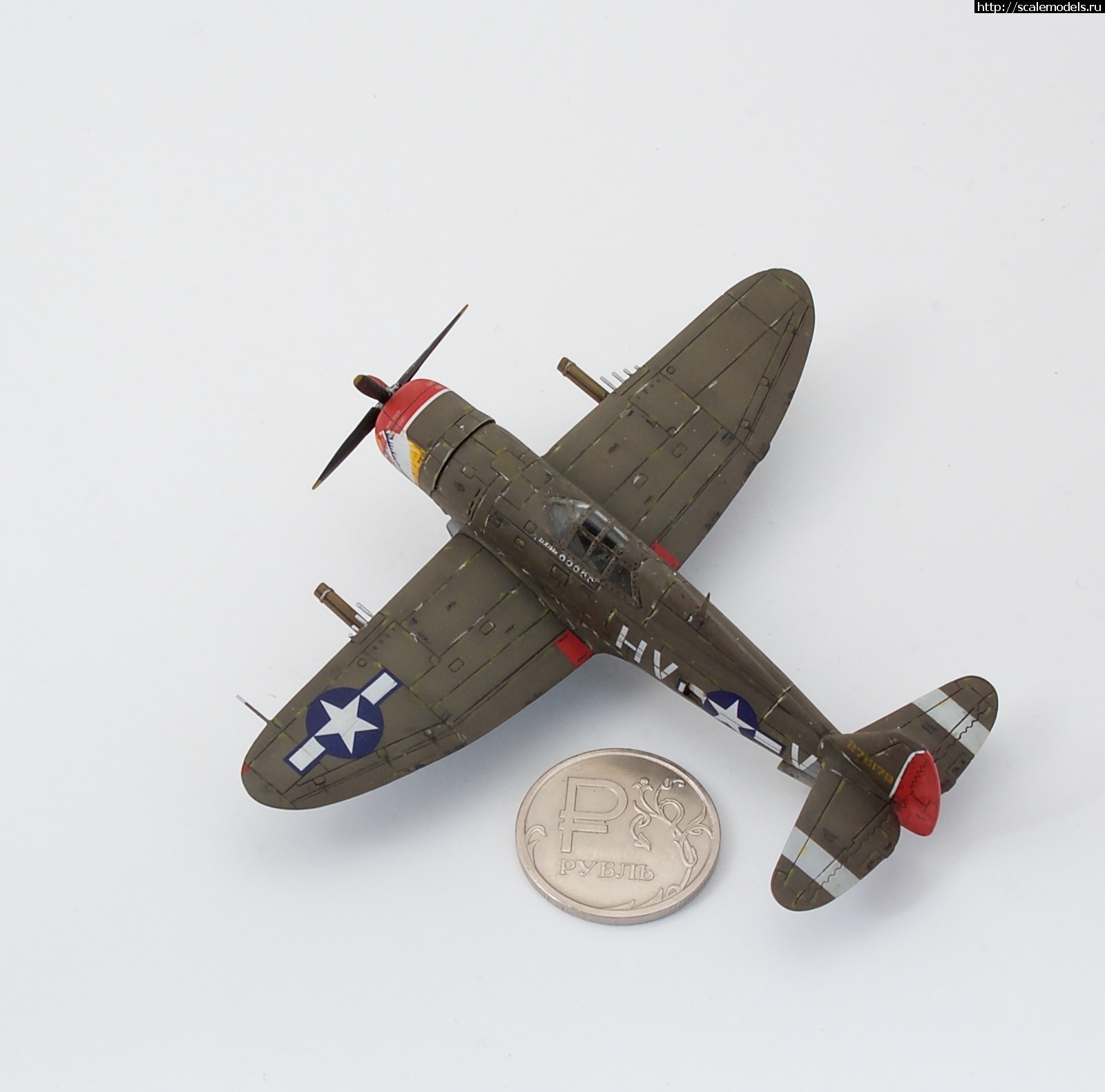 #1673744/ Platz 1/144 P-47D Thunderbolt Razorbacks -   