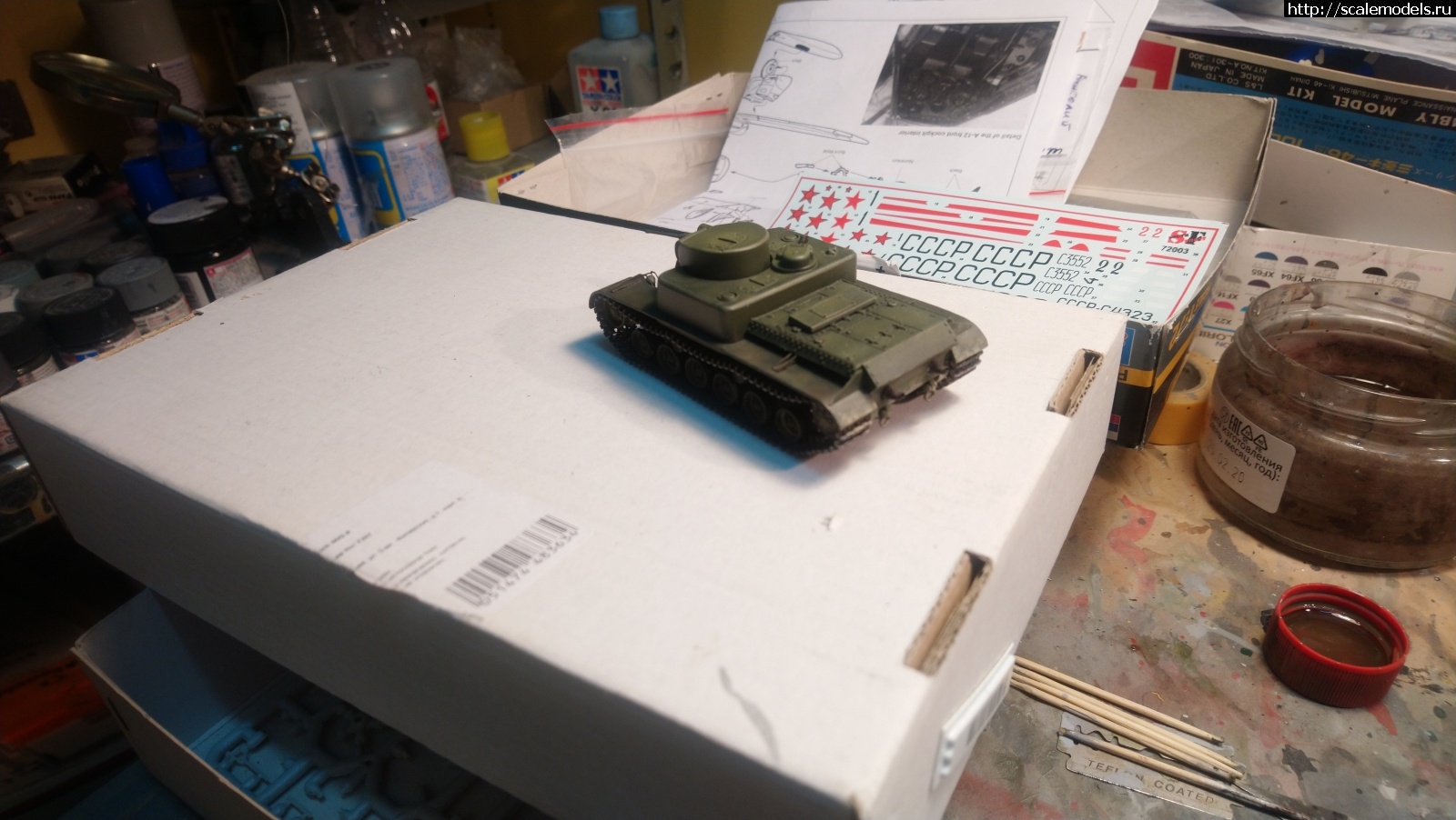 #1675854/ British Nuffield Assault Tank A.T.9 1/72 OKB Grigorov   