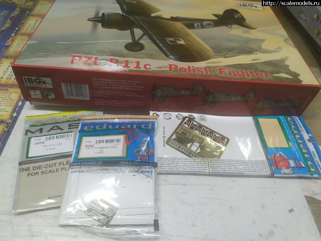 PZL P.11c 1/32 IBG models  