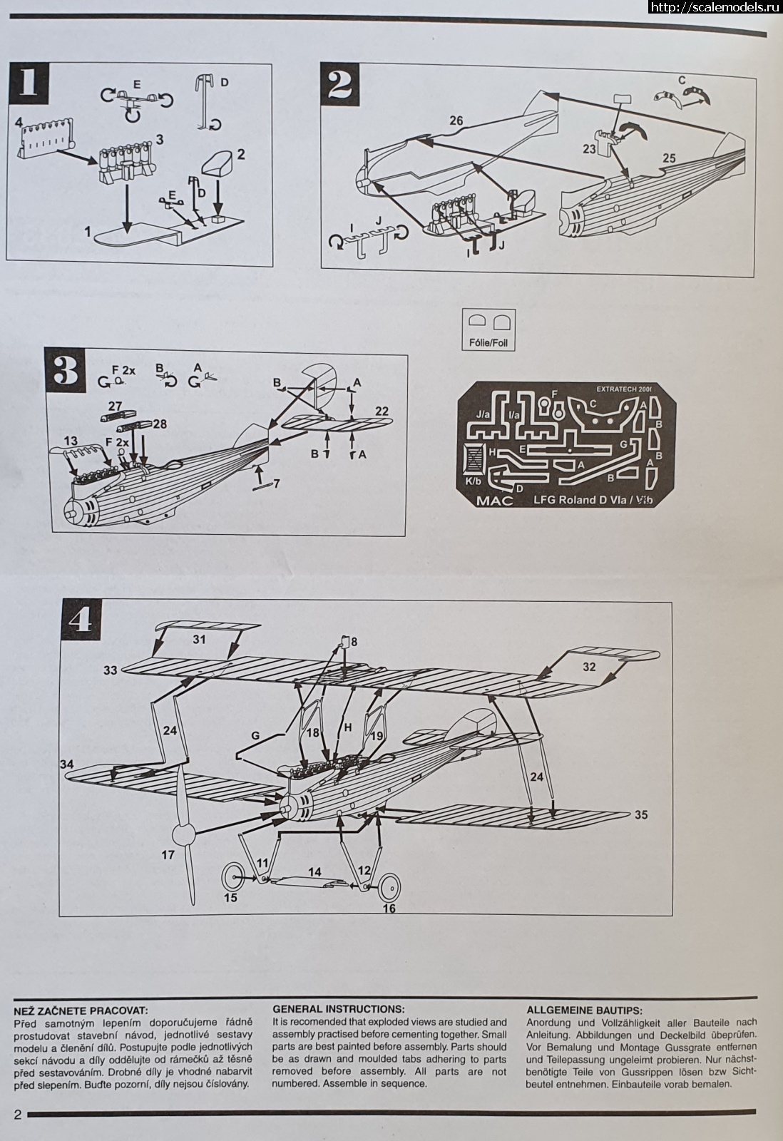 LFG Roland D VIa MAC Distribution 1/72  