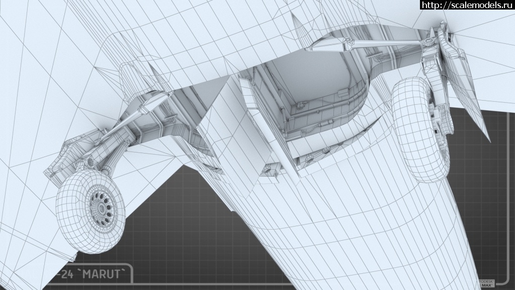 3d  HF-24 Marut  