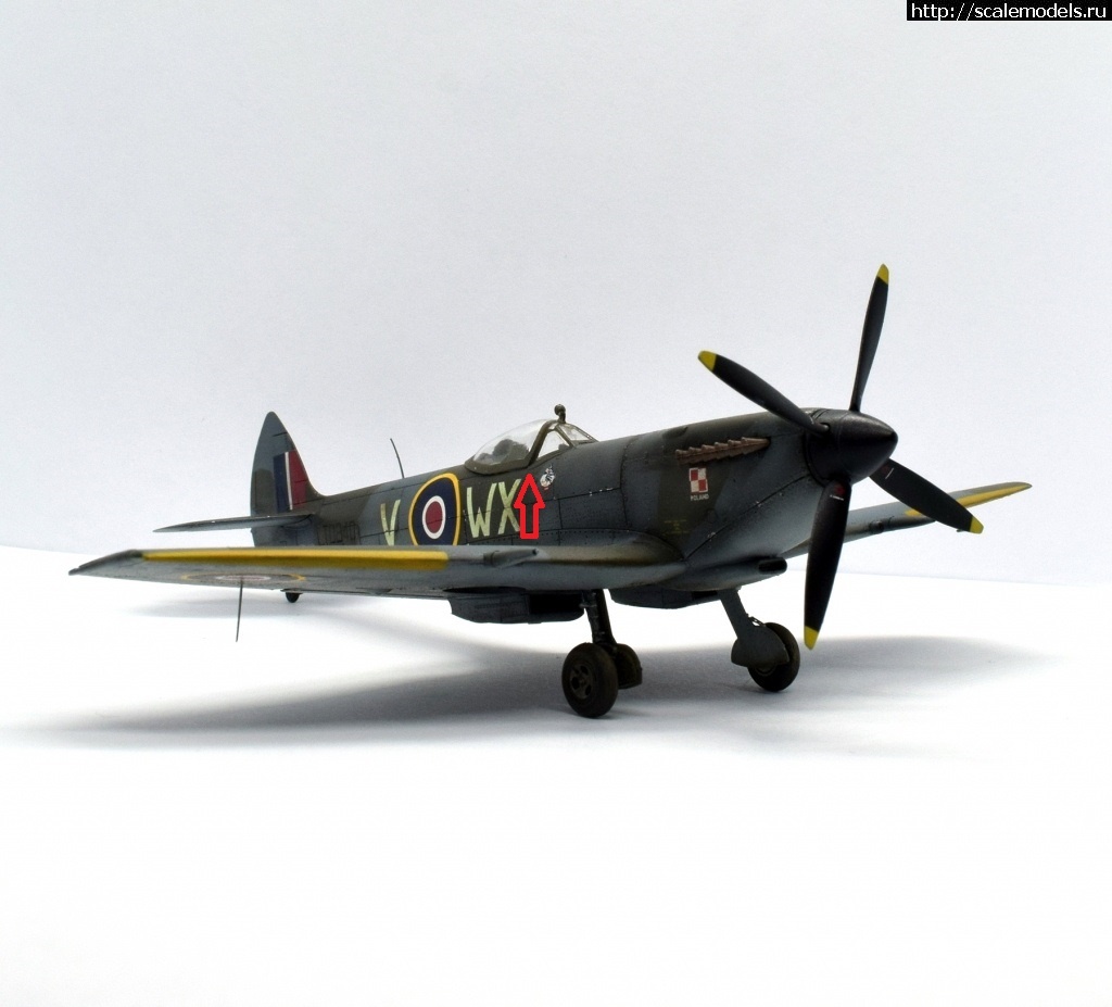 #1691781/ Spitfire XVI Bubbletop 1/72 Eduard-"Janetka"  