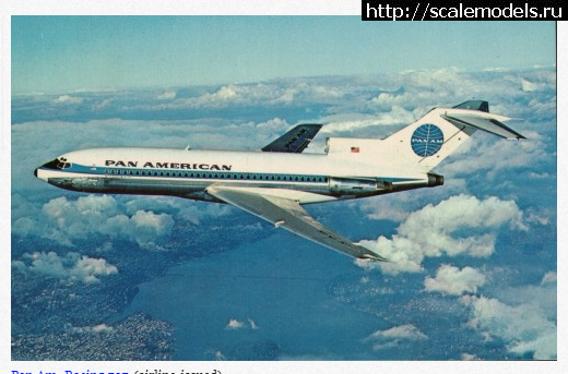   Boeing 727 Pan American  