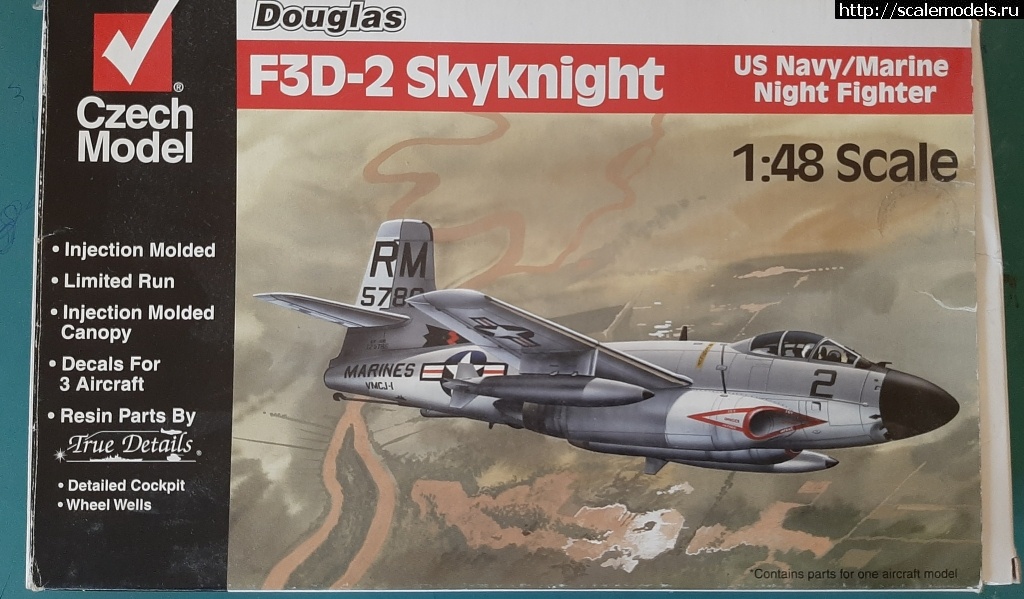 1/48 F3D-2 Skyknight Czech Model  