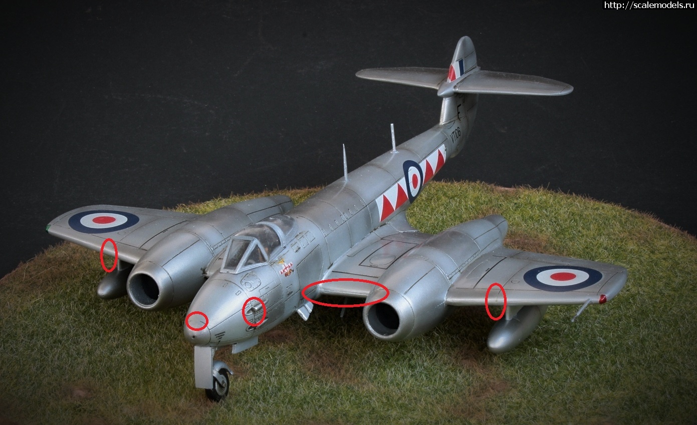 Revell 1/72 Gloster Meteor MK.4(#15231) -   