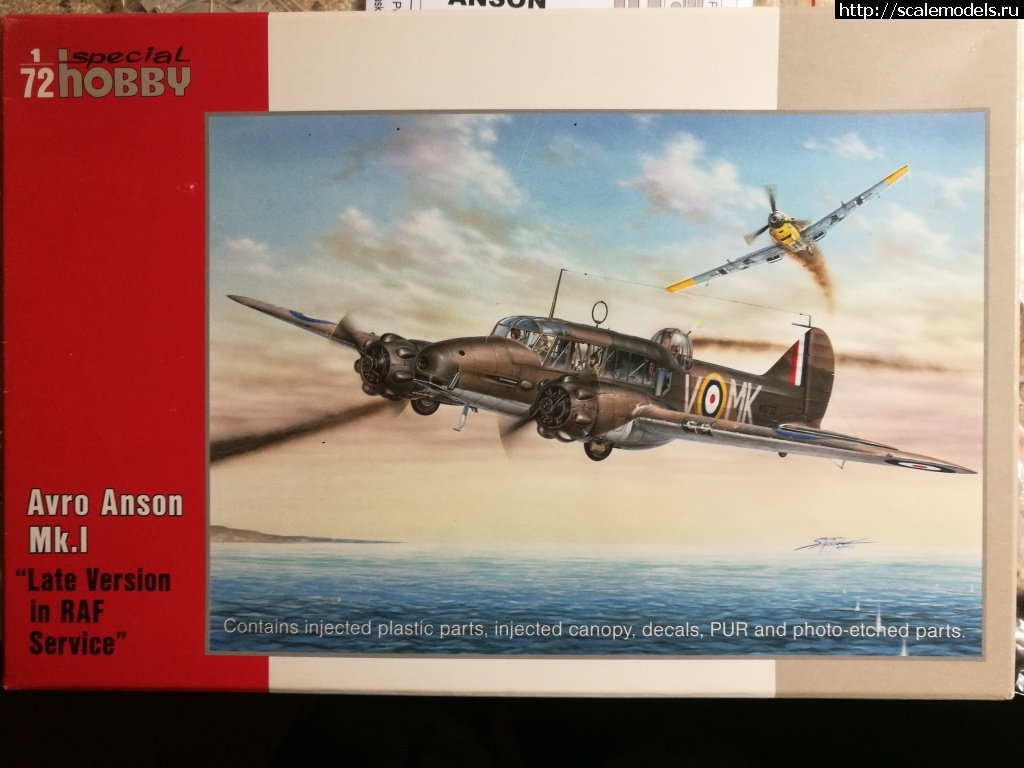 Avro Anson Mk.1 late, Special Hobby, 1:72  