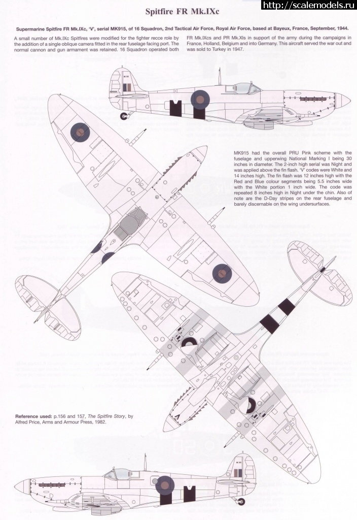 #1711092/ Spitfire FR Mk.IXC 1/72 Hasegawa   