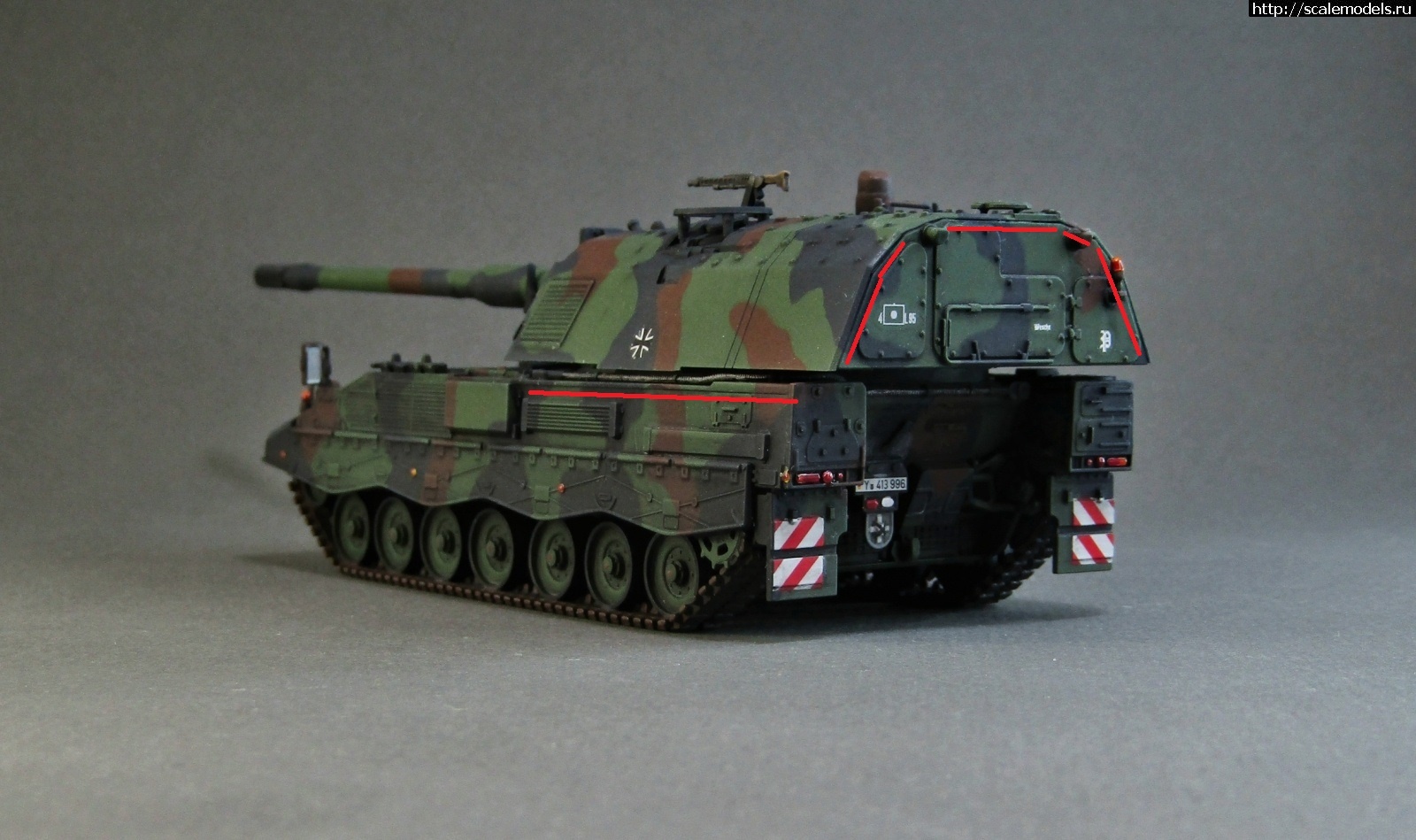 #1717142/ Revell 1/72 Panzerhaubitze 2000(#15372) -   