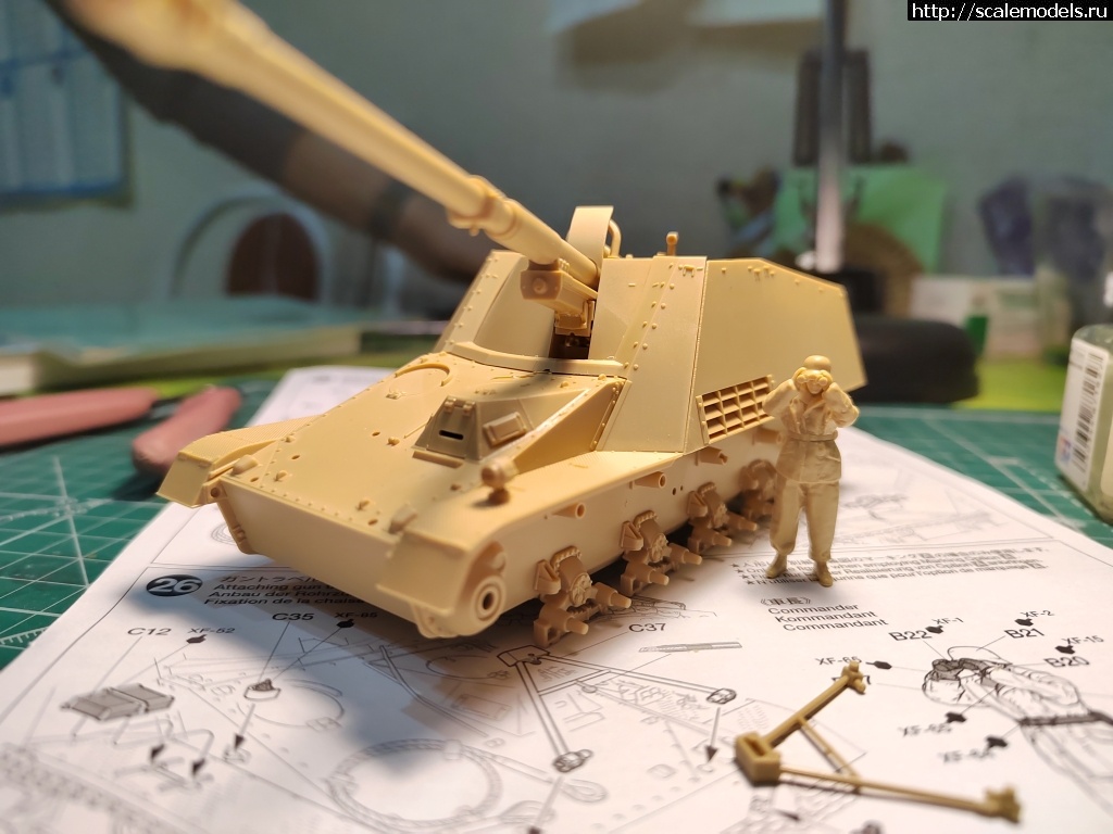 #1718029/ Tamiya Nashorn 1/48. .  