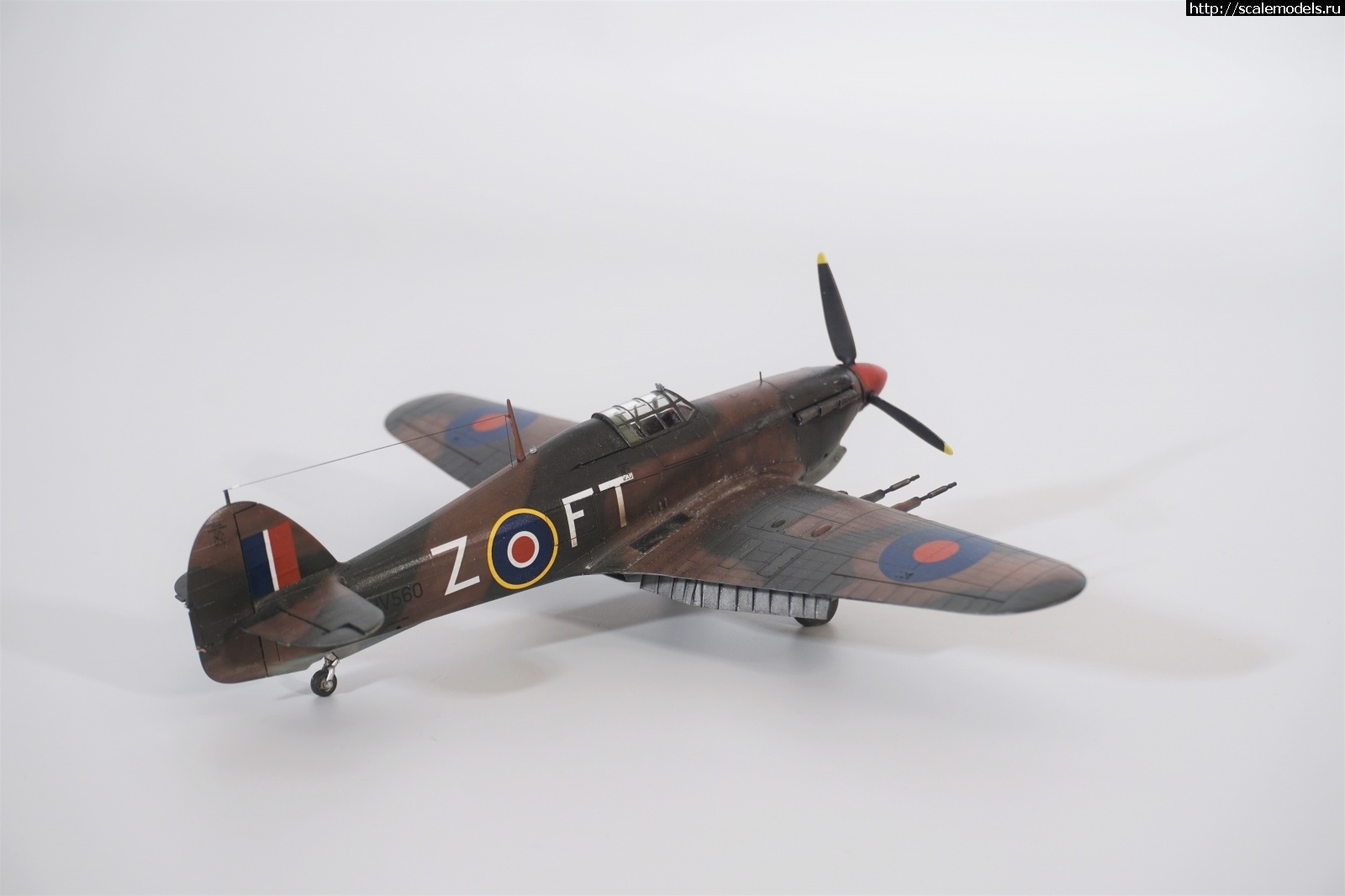   -3,  1/72 Hurricane  