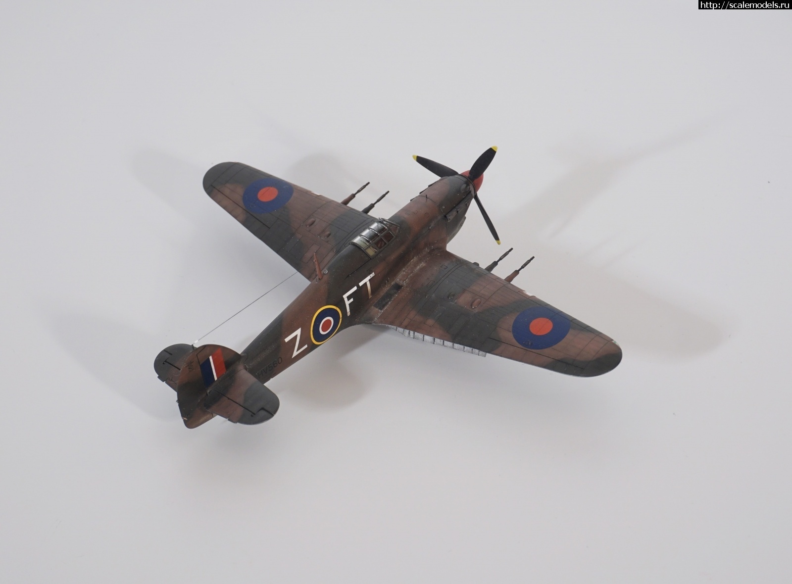   -3,  1/72 Hurricane  