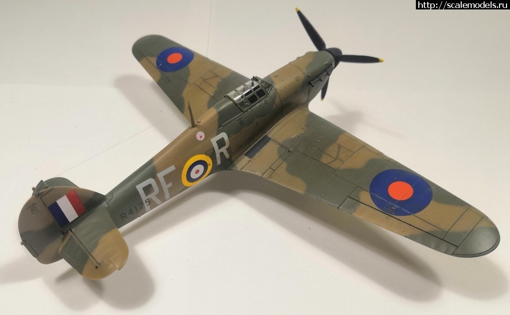   -3,  1/72 Hurricane  