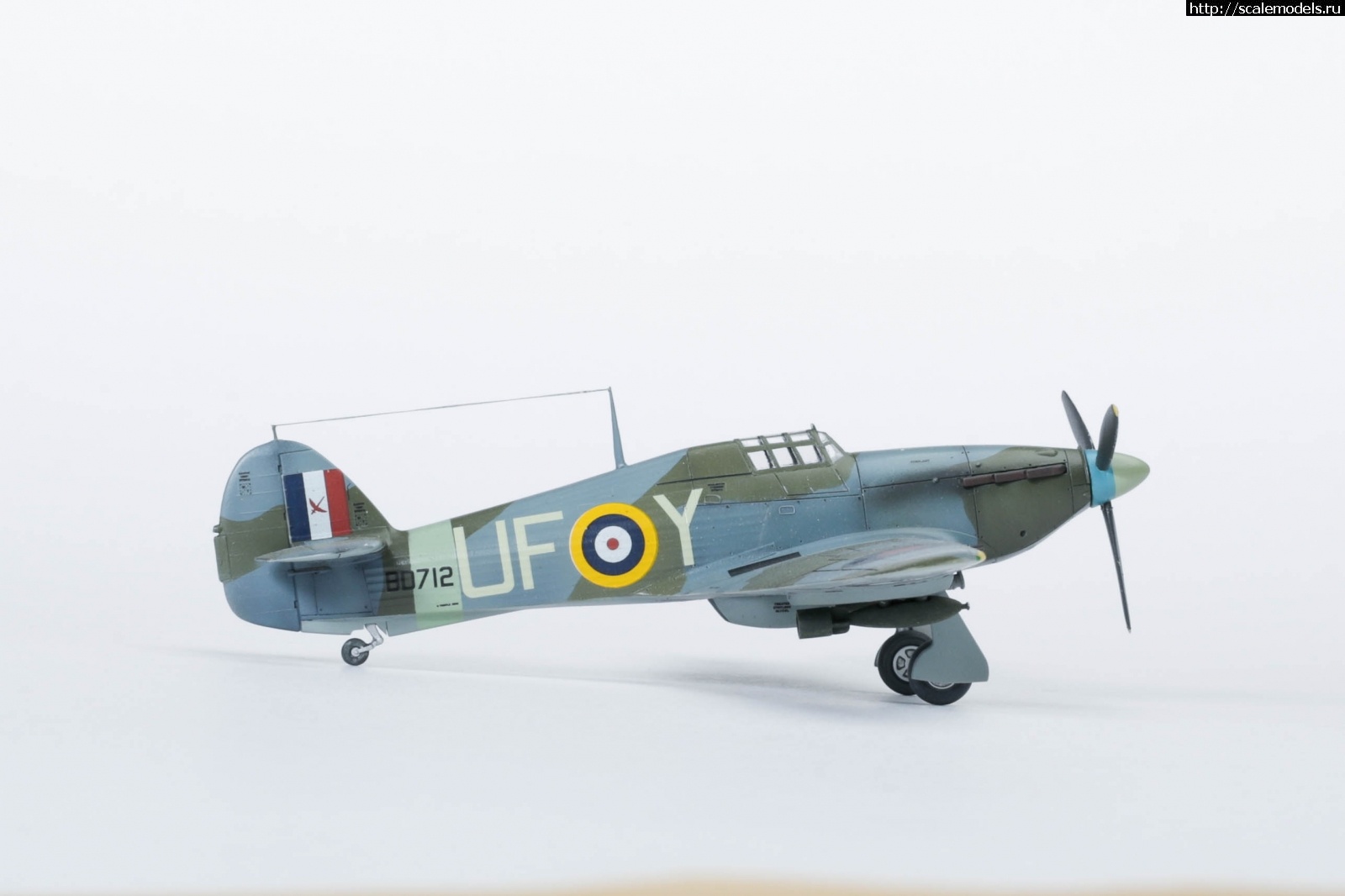   -3,  1/72 Hurricane  