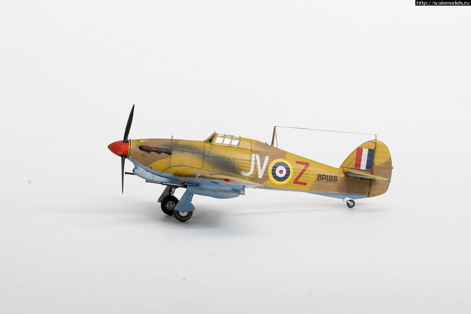   -3,  1/72 Hurricane  