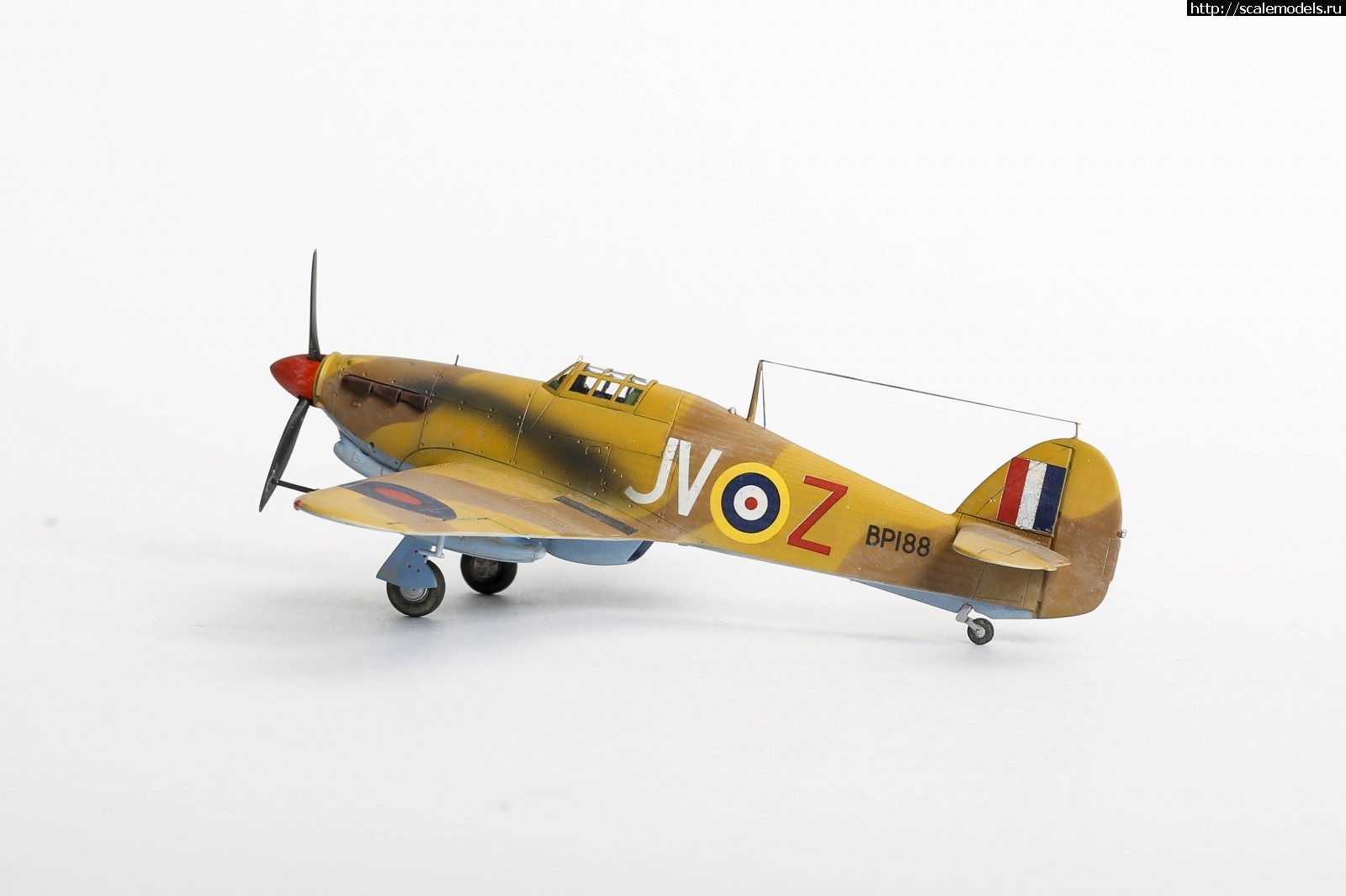   -3,  1/72 Hurricane  