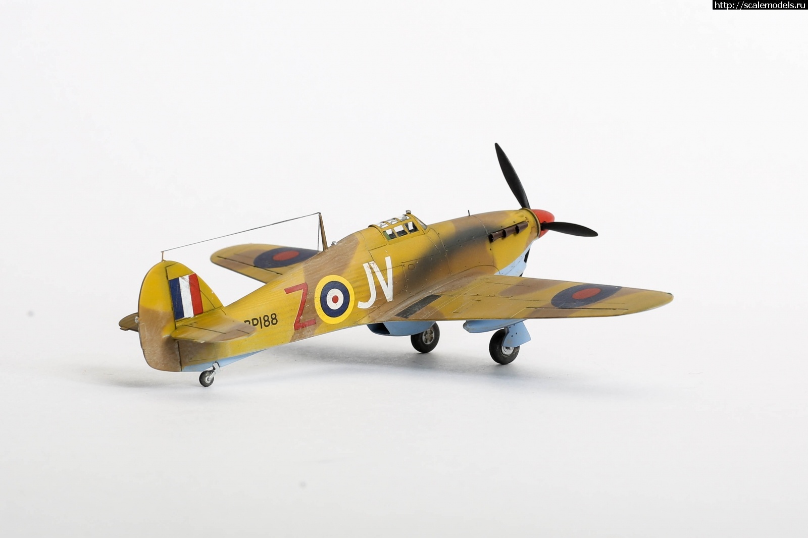   -3,  1/72 Hurricane  