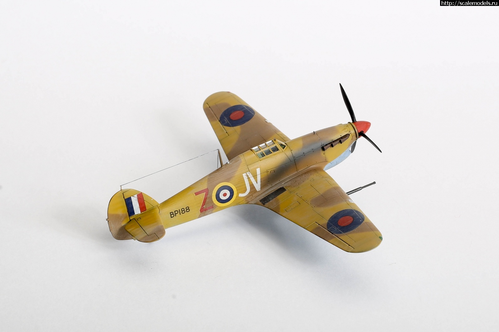   -3,  1/72 Hurricane  