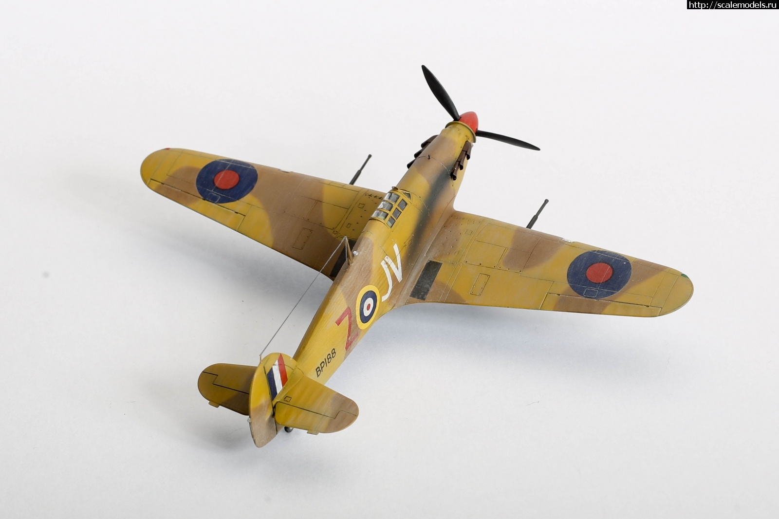   -3,  1/72 Hurricane  