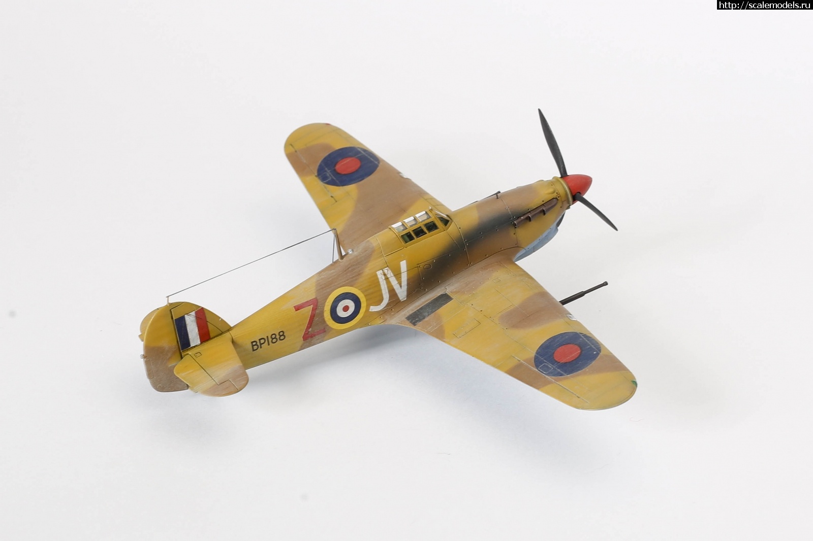   -3,  1/72 Hurricane  