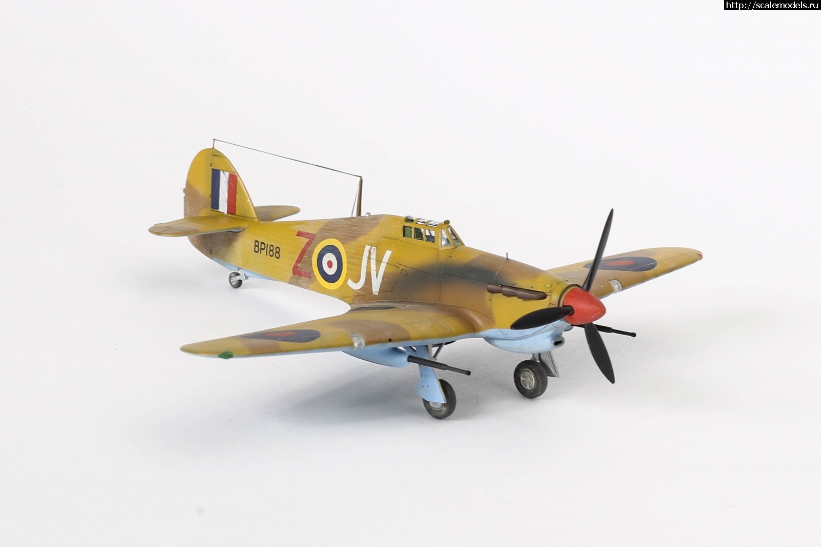   -3,  1/72 Hurricane  