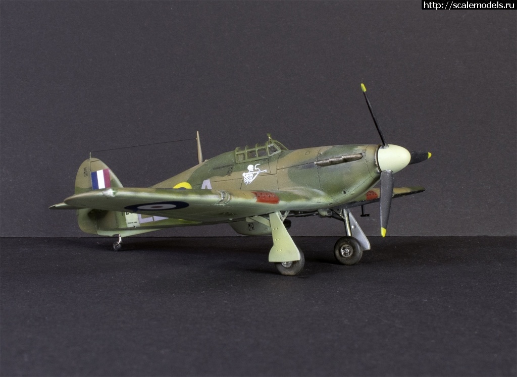   -3,  1/72 Hurricane  