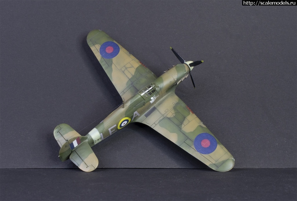   -3,  1/72 Hurricane  