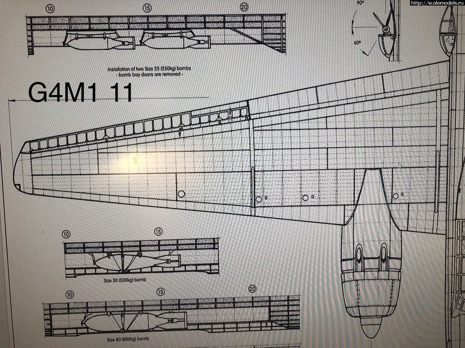 #1723563/ G4M1 Type 11 Betty. Tamiya. 1/48 !  